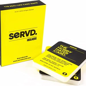 seRVD. his and hers card game