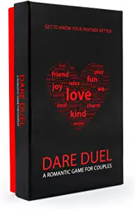 Dare duel a romantic game for couples