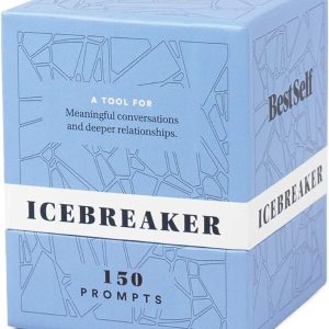 BestSelf Icebreaker Deck – Engaging Icebreaker Game with 150 Conversation Cards Prompts to Create Real Conversations