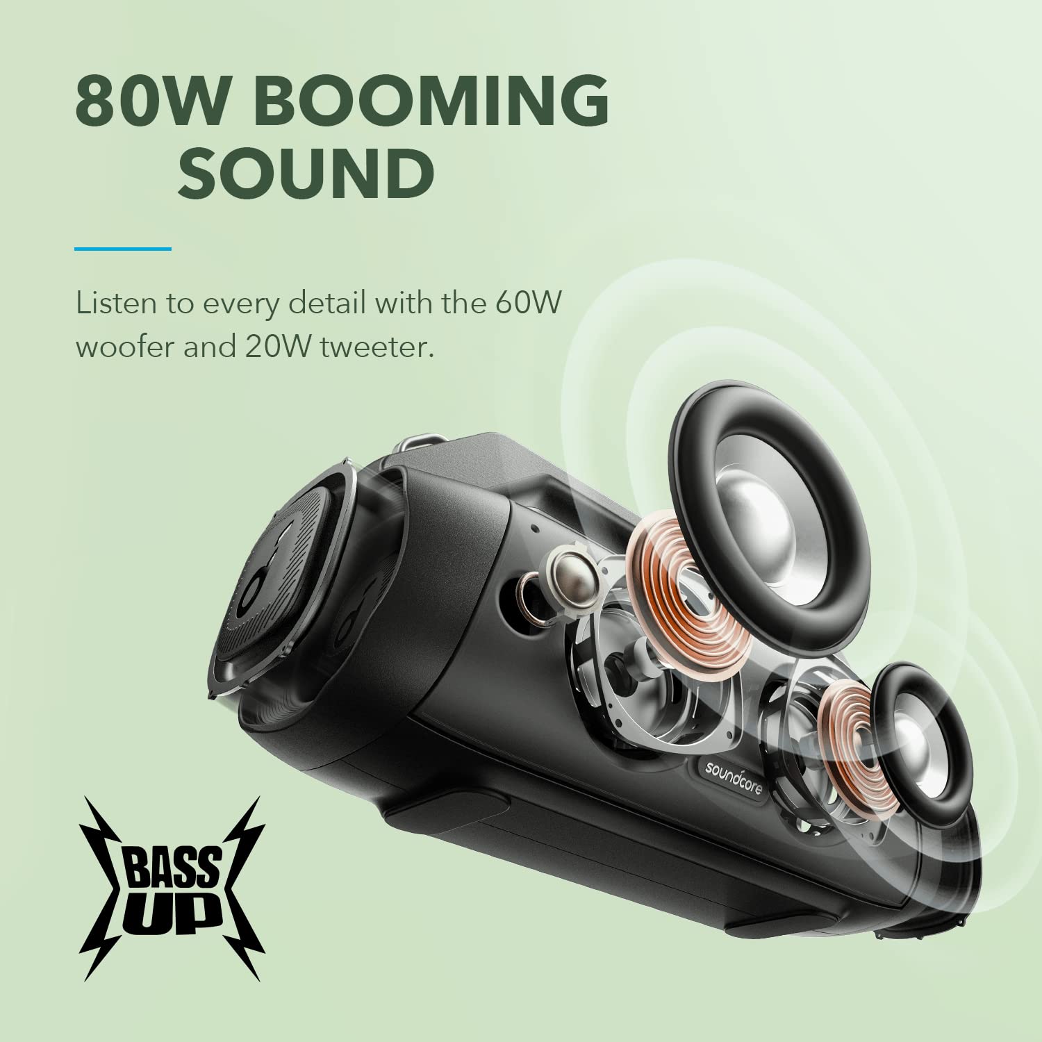 Soundcore Motion Boom Plus portable waterproof speaker - Image 2