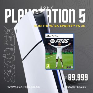 PS5 Slim 1TB Disc Edition Console With EA Sports FC 25