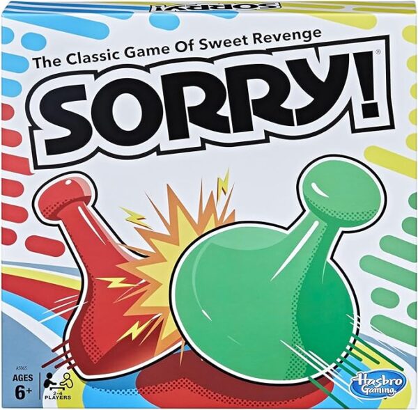 Sorry Board Game Sweet Revenge Box