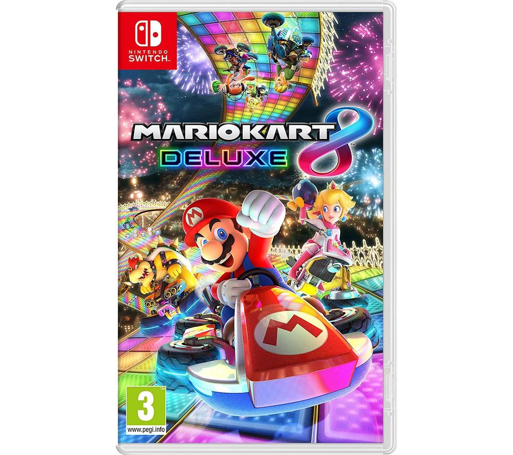 Mario Kart 8 Deluxe Nintendo Switch Game