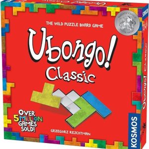 Ubongo 3D – a Kosmos Game | Geometric Puzzle Game with Three-Dimensional Blocks | Family Friendly Fun Game | Highly Re-Playable | Quality Components (Made in Germany) | 1 to 4 Players, Ages 8 and up