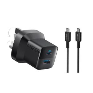 Anker 323 33W Dual Port Charger with USB-C Cable